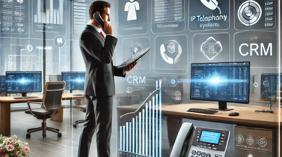 telefonia ip com crm